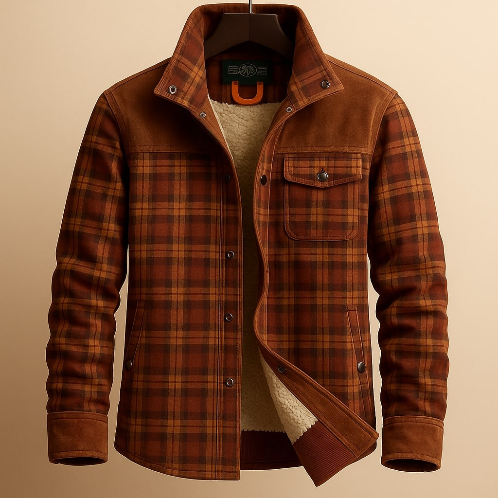 Luxantis™: Paolo Lined Cotton Workshirt