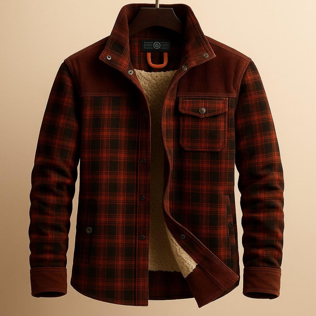 Luxantis™: Paolo Lined Cotton Workshirt