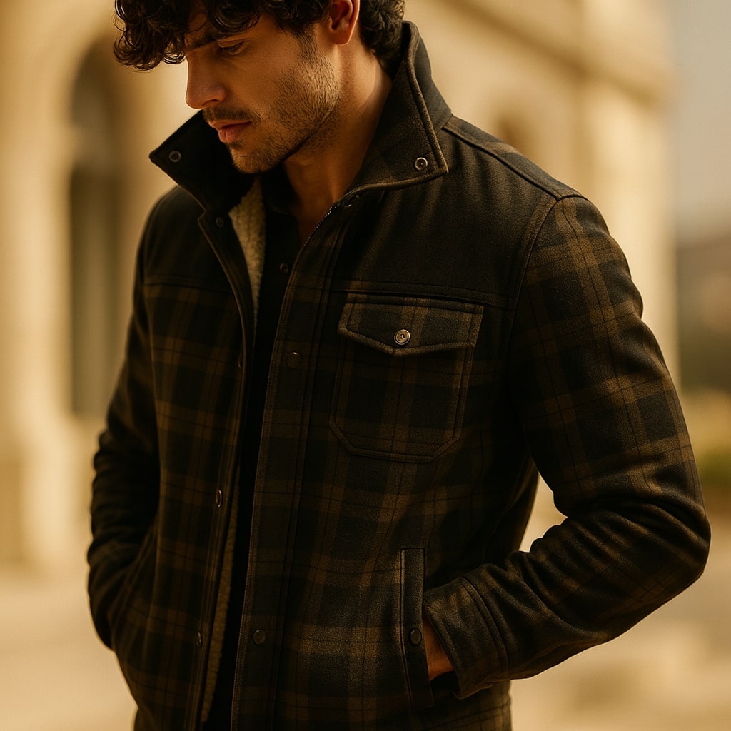 Luxantis™: Paolo Lined Cotton Workshirt