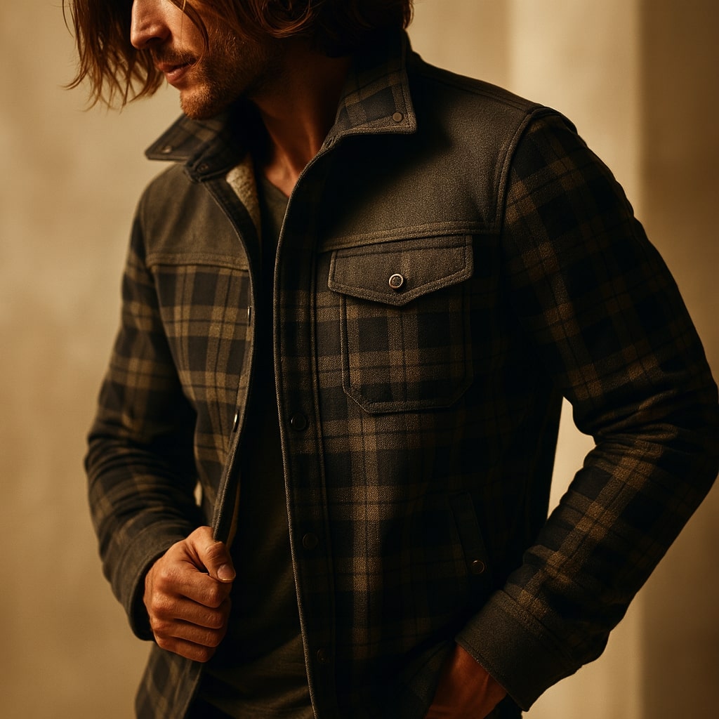 Luxantis™: Paolo Lined Cotton Workshirt