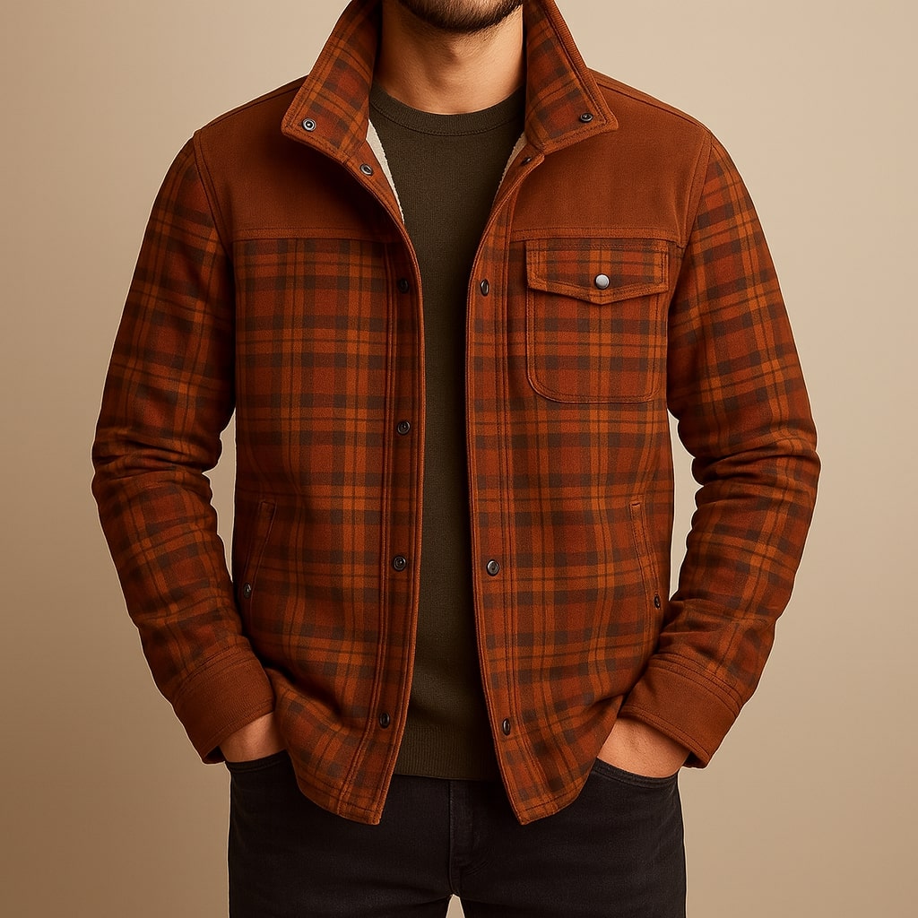 Luxantis™: Paolo Lined Cotton Workshirt